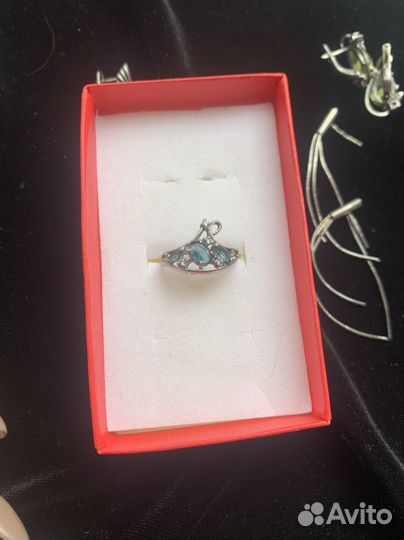 Украшения серебро