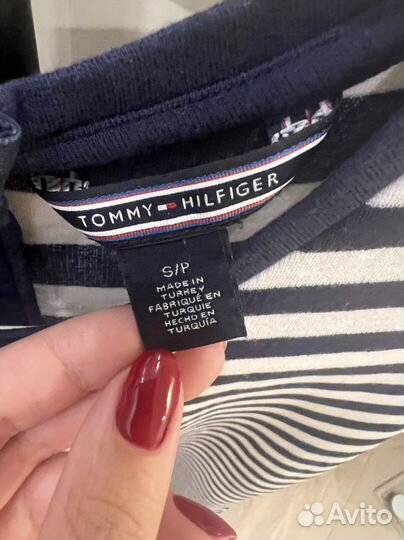 Tommy hilfiger платье в полоску