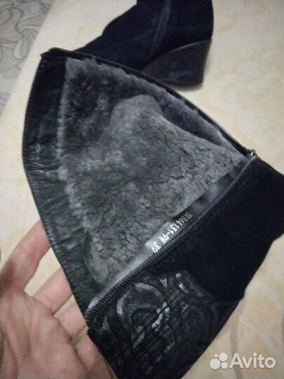 Сапоги зимние женские 39