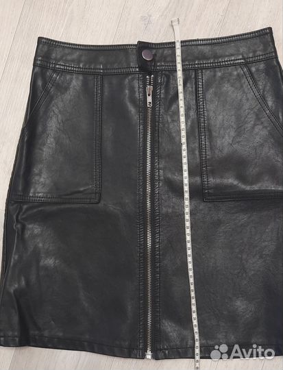 Кожаная юбка