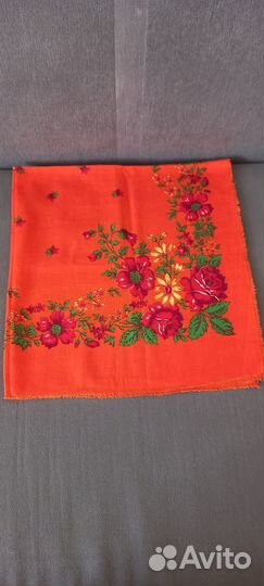 Платки женские шерсть, шелк 6шт винтаж (СССР)