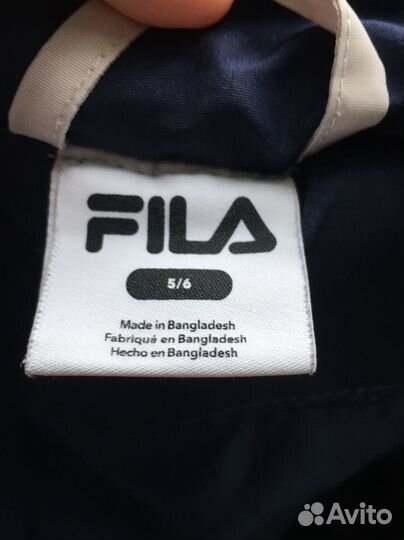 Куртка зимняя Fila на мальчика