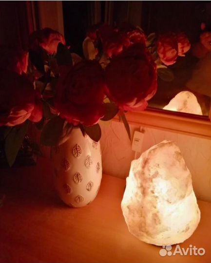 Соляная лампа с диммером