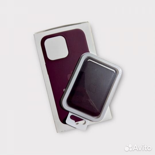 Чехол на iPhone 14 pro max + Leather Wallet