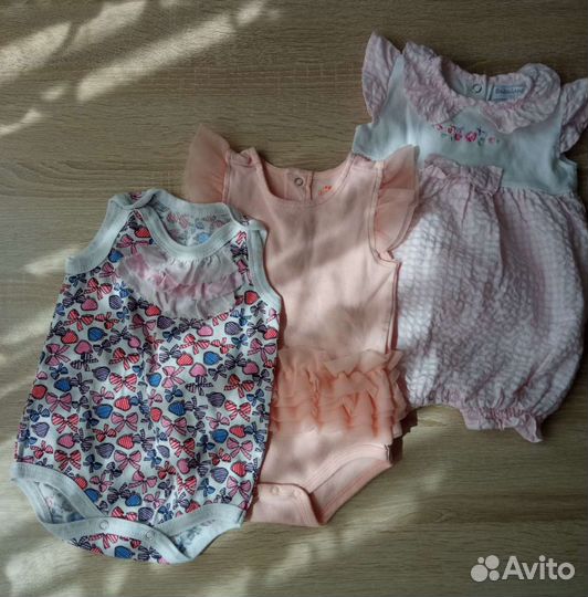 Одежда для девочки 3-6 месяцев