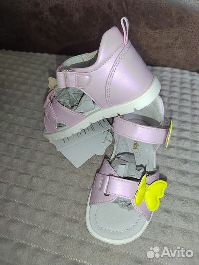 Новые босоножки открытые для девочек 25 26