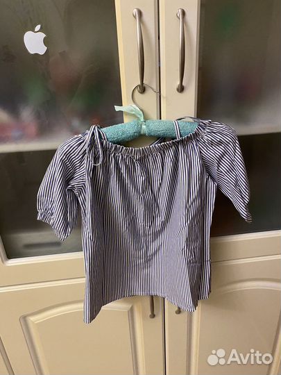 Полосатая блузка детская