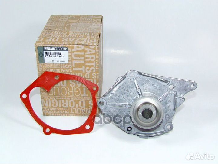 Насос системы охлажд. K9K 7701478031 renault