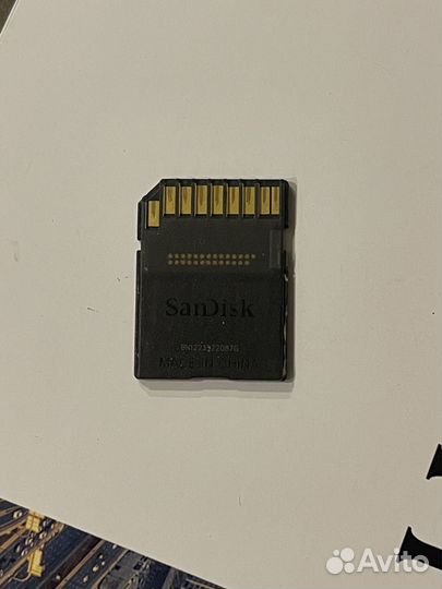 Карта памяти SanDisk 64 gb 45 mb/s