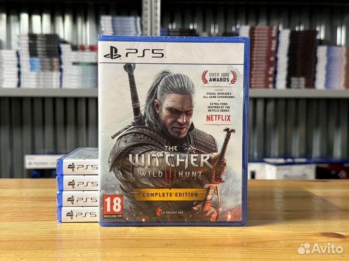 Диск The Witcher 3: Wild Hunt PS5 (Новый)