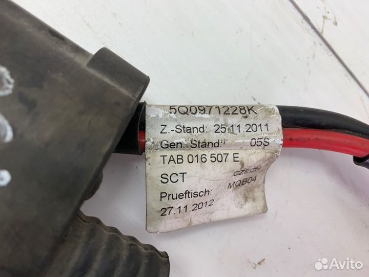 Провод массы (клемма акб) Audi A3 универсал cmba