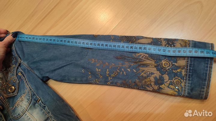 Джинсовый костюм 128 см