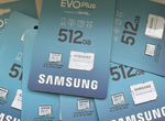 Карта памяти MicroSD Samsung EVO Plus 512 Gb