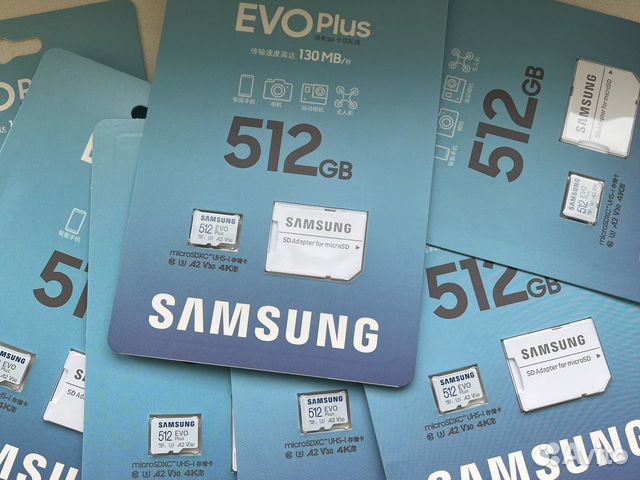 Карта памяти MicroSD Samsung EVO Plus 512 Gb объявление продам