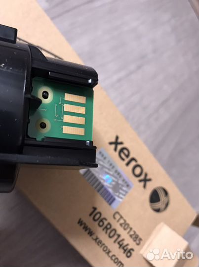 Картридж Xerox 106r01446 черный оригинал