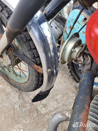 Хром крыло переднее на мотоцикл иж