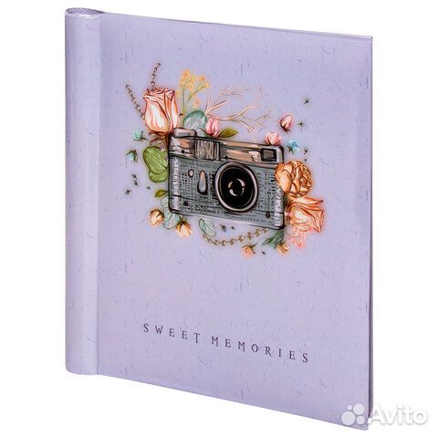 Фотоальбом brauberg Фотоаппарат 20 магнитных листо