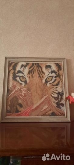 Картина вышитая крестом