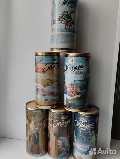 Пивные банки Жигули (Барыкин)