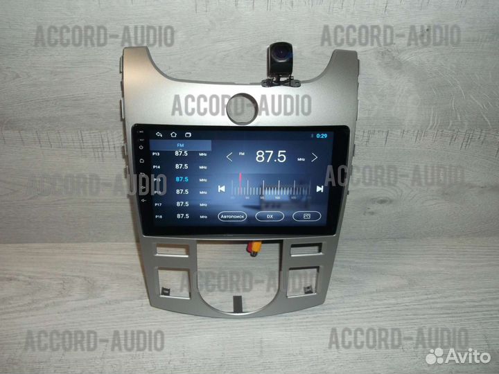 Магнитола 2DIN Kia Cerato Android с камерой GPS