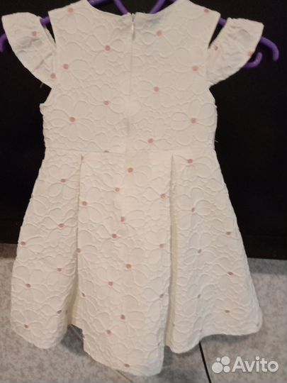 Нарядное платье для девочки 98