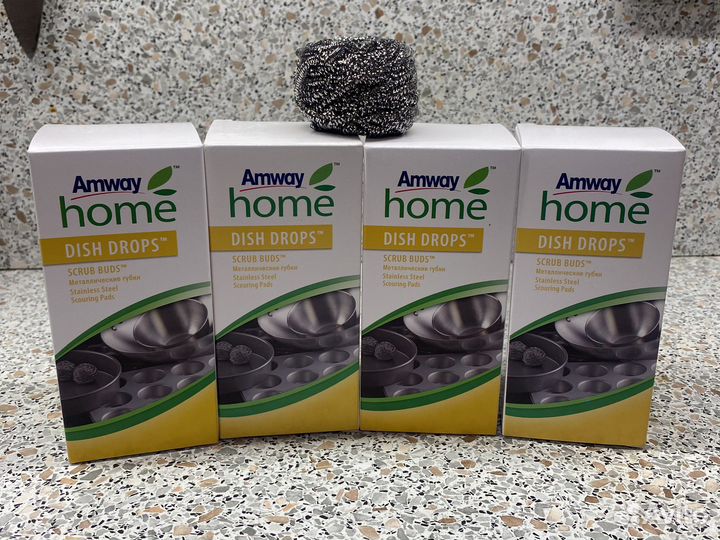 Металлические губки amway 4шт