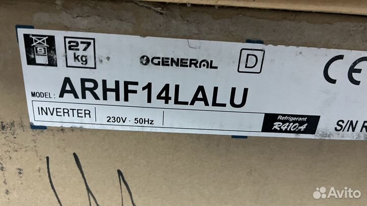 Канальный кондиционер General/комплект