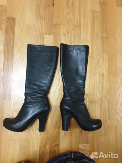 Сапоги женские зимние натуральная кожа