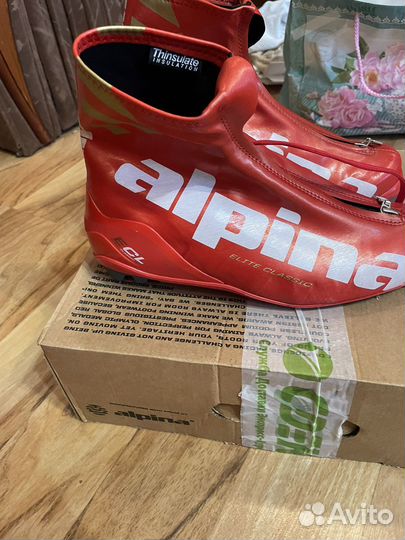 Лыжные ботинки классические alpina