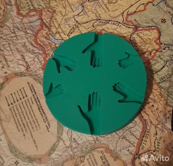 Молд кукольное лицо и ручки