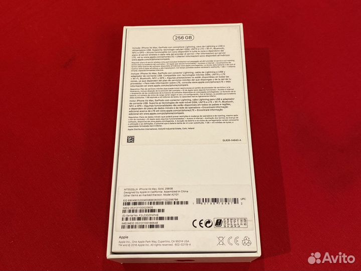 Коробка от iPhone Xs MAX