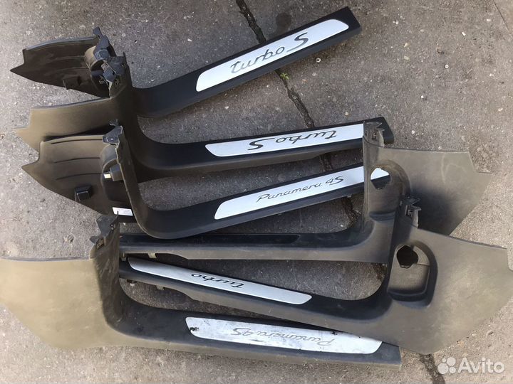 Накладки порога Porsche Panamera 970