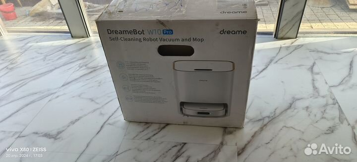Dreame bot w10 pro, новый