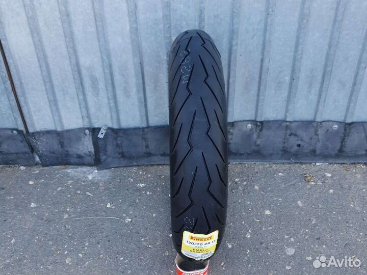 Мотошина 120 70 17 пирелли спорт