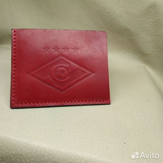 Картхолдер из натуральной кожи Спартак