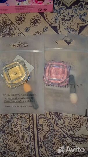 Втирки,блестки для ногтей