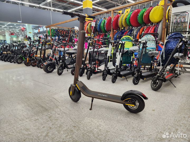 Электросамокат Halten Lite Plus v.2 коричневый