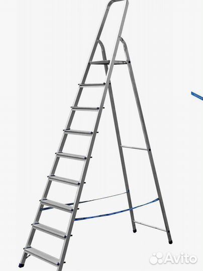 Лестница стремянка алюминиевая 9 ступеней