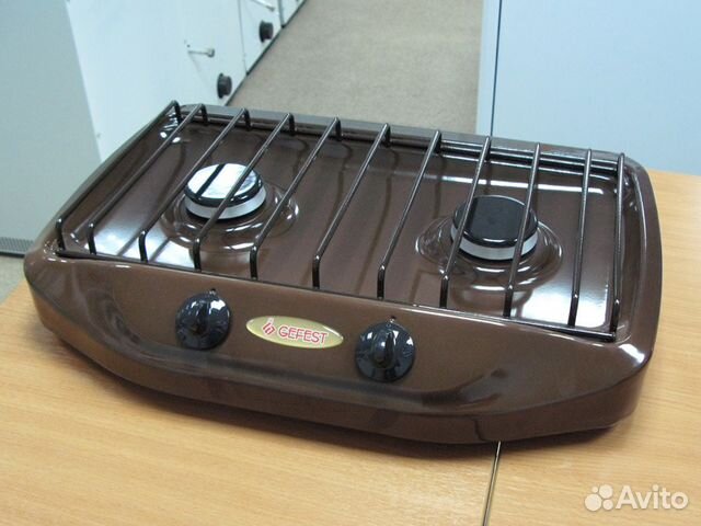 Плита газовая Гефест (коричневая). Новая