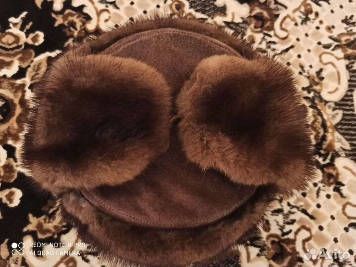 Шапка норковая мужская