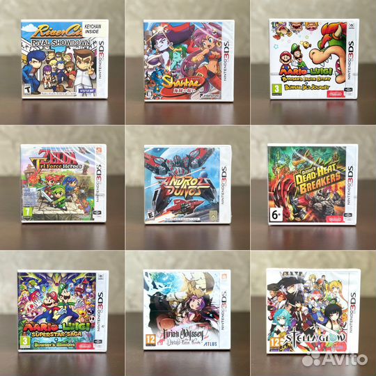 Игры для Nintendo 3DS и Wii U новые