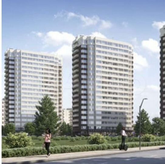 1-к. квартира, 44 м², 10/19 эт.