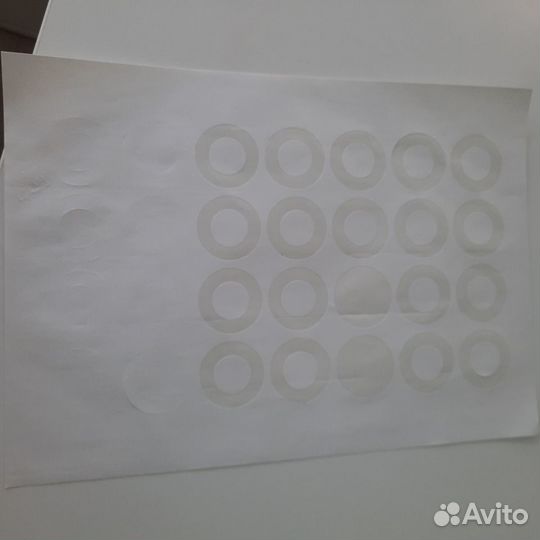 Наклейки кольцо на CD/DVD диски