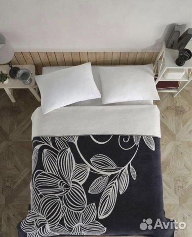 Плед покрывало 1,5 сп и евро хлопок 100 Турция