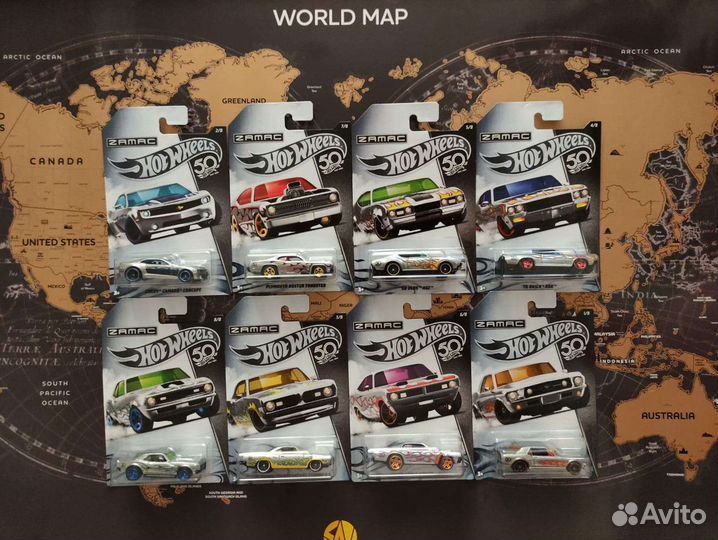 Hot Wheels 50th Zamac поштучно