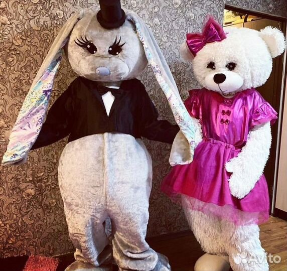 Аниматоры.ростовые куклы сочи,мишка тедди