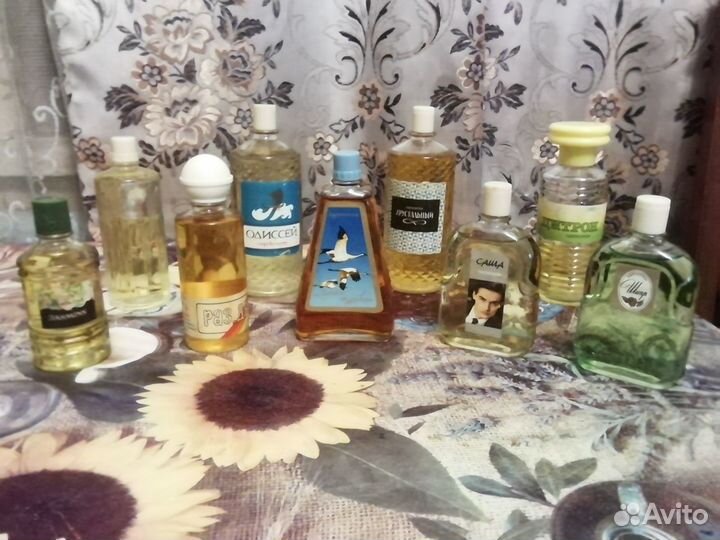 Одеколоны времён СССР