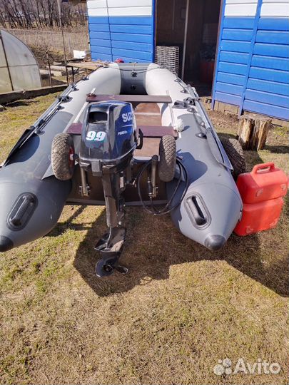 Ревьера 3200 с Suzuki 9.9