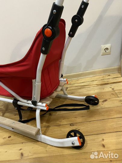 Детские санки с колесами