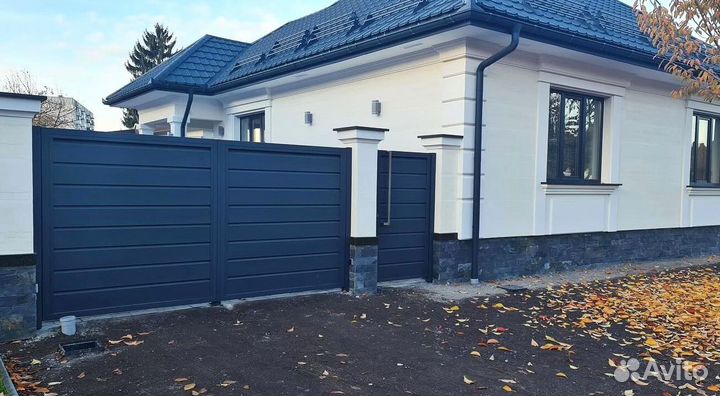 Ворота распашные автоматические